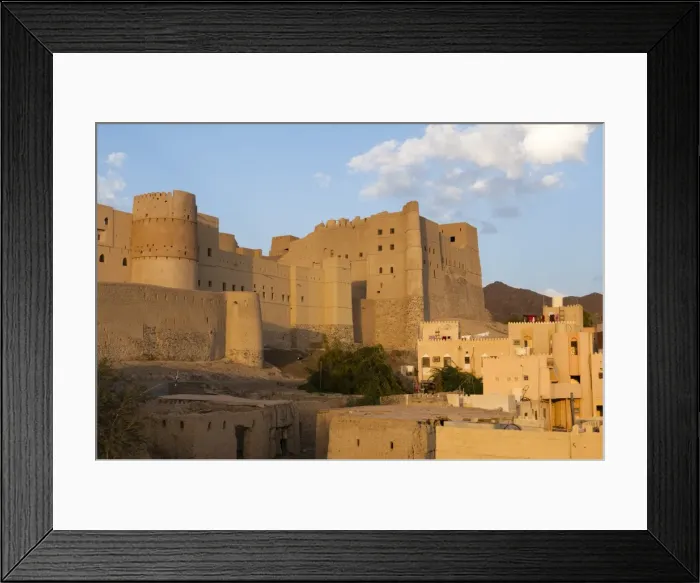 Framed Print : Bahla Fort, UNESCO World Heritage Site, Oman, Middle East Framed Print : Bahla Fort, UNESCO World Heritage Site, Oman, Middle East