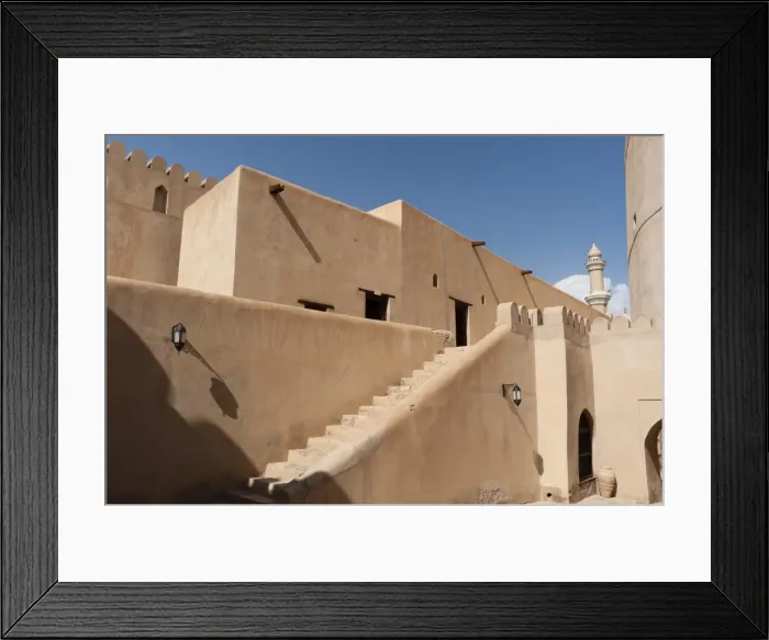 Framed Print : Nizwa Fort, Oman, Middle East Framed Print : Nizwa Fort, Oman, Middle East