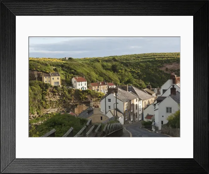 Framed Print : Early morning light, Staithes, North Yorkshire National Park, Yorkshire, England, United Kingdom, Europe Framed Print : Early morning light, Staithes, North Yorkshire National Park, Yorkshire, England, United Kingdom, Europe