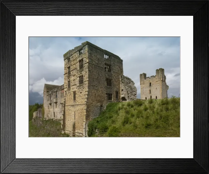 Framed Print : The 12th century Medieval castle, east tower and the 16th century Tudor Mansion, Helmsley, North Yorkshire National Park, Yorkshire, England, United Kingdom, Europe Framed Print : The 12th century Medieval castle, east tower and the 16th century Tudor Mansion, Helmsley, North Yorkshire National Park, Yorkshire, England, United Kingdom, Europe