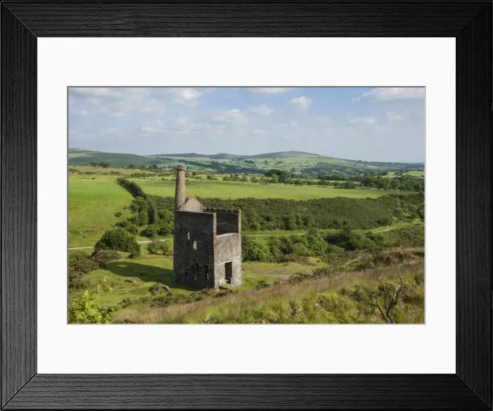 Framed Print : Wheal Betsy winding House, a relic of mining on Dartmoor, Mary Tavy, Dartmoor National Park, Devon, England, United Kingdom, Europe Framed Print : Wheal Betsy winding House, a relic of mining on Dartmoor, Mary Tavy, Dartmoor National Park, Devon, England, United Kingdom, Europe