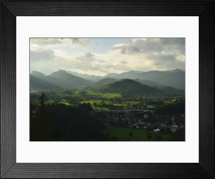 Framed Print : Julian Alps near Bled, Slovenia, Europe Framed Print : Julian Alps near Bled, Slovenia, Europe