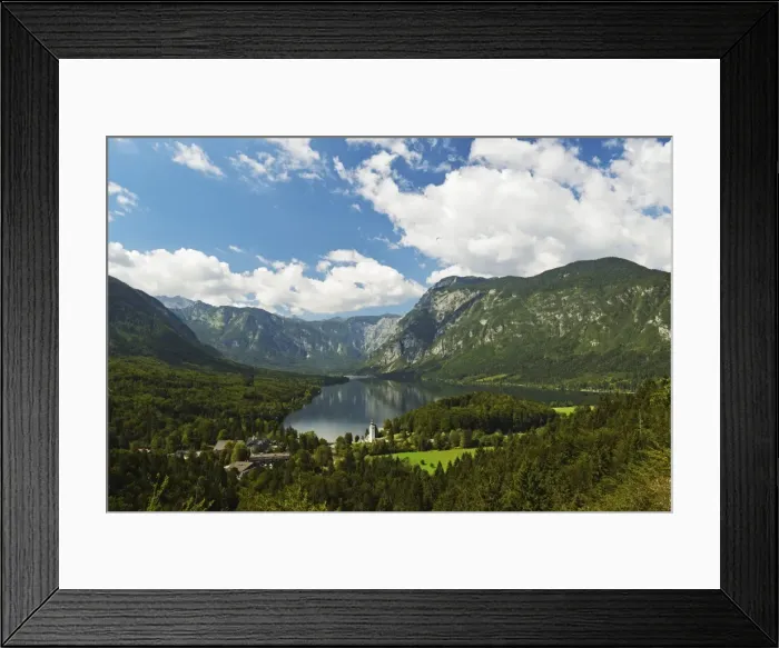 Framed Print : Lake Bohinj, Bohimj valley, Julian Alps, Triglav National Park, Slovenia, Europe Framed Print : Lake Bohinj, Bohimj valley, Julian Alps, Triglav National Park, Slovenia, Europe