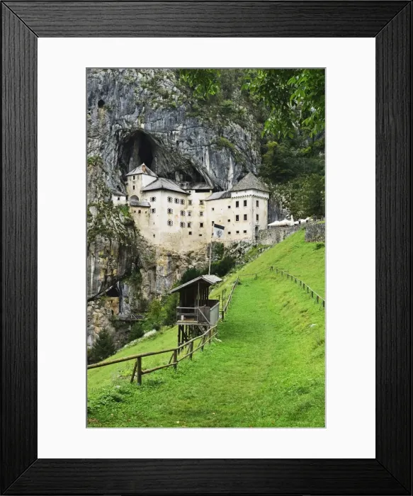 Framed Print : Predjama Castle (Predjamski grad), Predjama, Slovenia, Europe Framed Print : Predjama Castle (Predjamski grad), Predjama, Slovenia, Europe