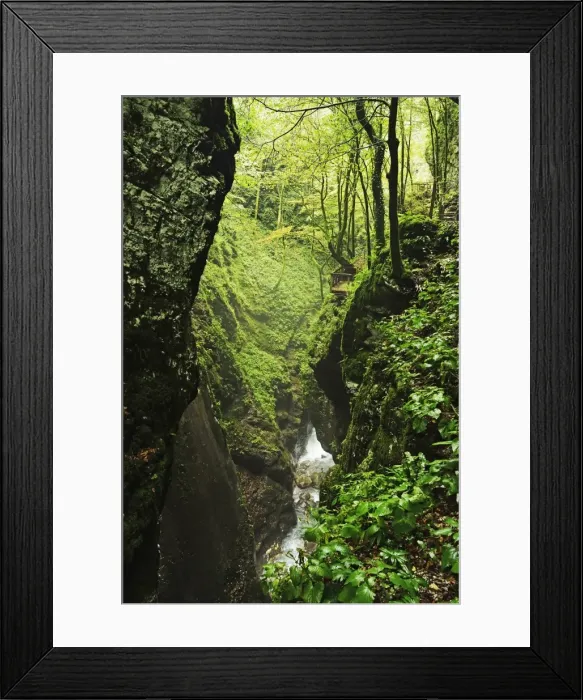 Framed Print : Tolmin Gorge, Tolmin, Slovenia, Europe Framed Print : Tolmin Gorge, Tolmin, Slovenia, Europe