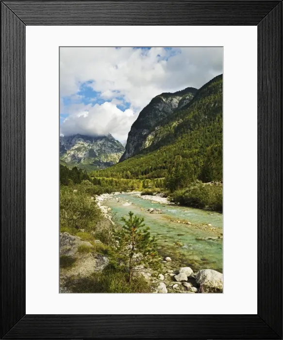 Framed Print : Soca River, Soca Valley, Slovenia, Europe Framed Print : Soca River, Soca Valley, Slovenia, Europe