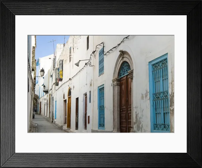 Framed Print : Street, Tunis, Tunisia, North Africa, Africa Framed Print : Street, Tunis, Tunisia, North Africa, Africa