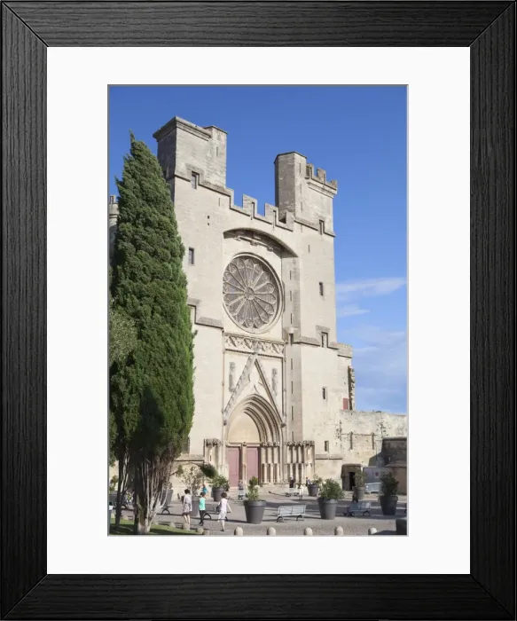 Framed Print : Saint Nazaire Cathedral, Beziers, Herault, Languedoc-Roussillon, France, Europe Framed Print : Saint Nazaire Cathedral, Beziers, Herault, Languedoc-Roussillon, France, Europe