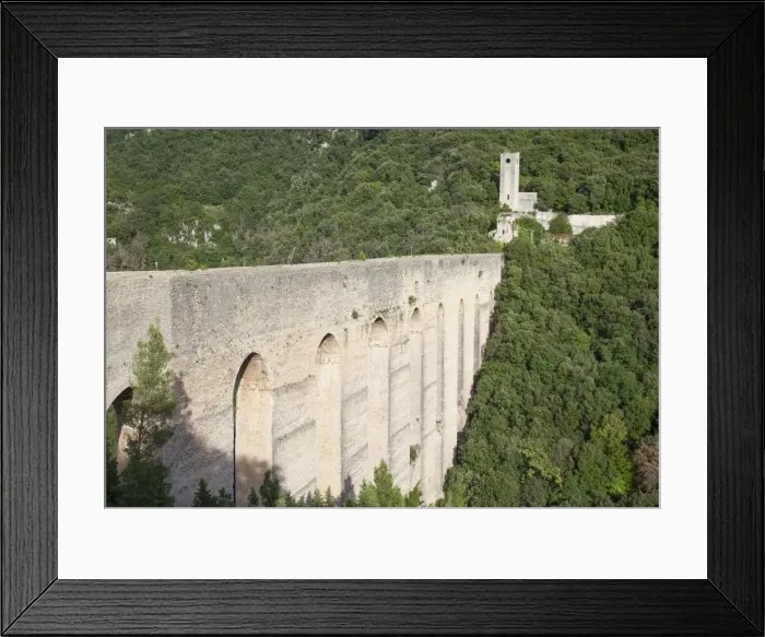 Framed Print : Ponte delle Torri, Spoleto, Umbria, Italy, Europe Framed Print : Ponte delle Torri, Spoleto, Umbria, Italy, Europe