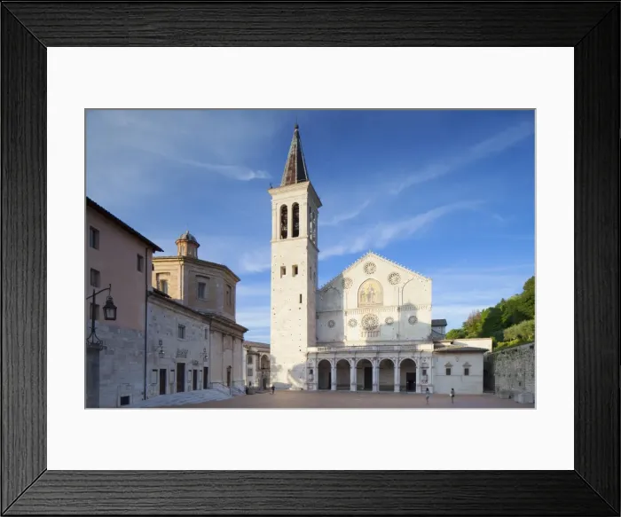 Framed Print : Duomo (Cathedral) in Piazza del Duomo, Spoleto, Umbria, Italy, Europe Framed Print : Duomo (Cathedral) in Piazza del Duomo, Spoleto, Umbria, Italy, Europe