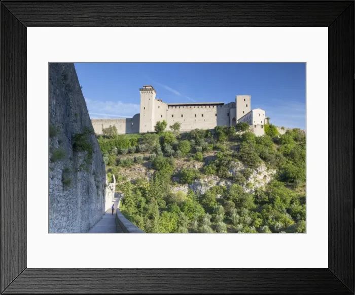 Framed Print : Rocca Albornoziana and Ponte delle Torri, Spoleto, Umbria, Italy, Europe Framed Print : Rocca Albornoziana and Ponte delle Torri, Spoleto, Umbria, Italy, Europe