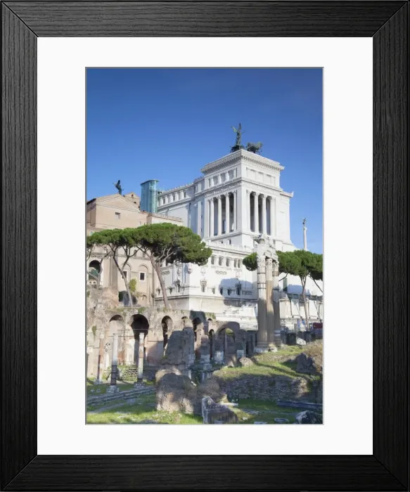 Framed Print : Roman Forum, UNESCO World Heritage Site, and National Monument to Victor Emmanuel II, Rome, Lazio, Italy, Europe Framed Print : Roman Forum, UNESCO World Heritage Site, and National Monument to Victor Emmanuel II, Rome, Lazio, Italy, Europe