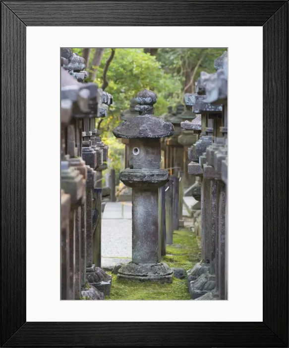 Framed Print : Stone lanterns at Kasuga Taisha Shrine at dusk, UNESCO World Heritage Site, Nara, Kansai, Japan, Asia Framed Print : Stone lanterns at Kasuga Taisha Shrine at dusk, UNESCO World Heritage Site, Nara, Kansai, Japan, Asia