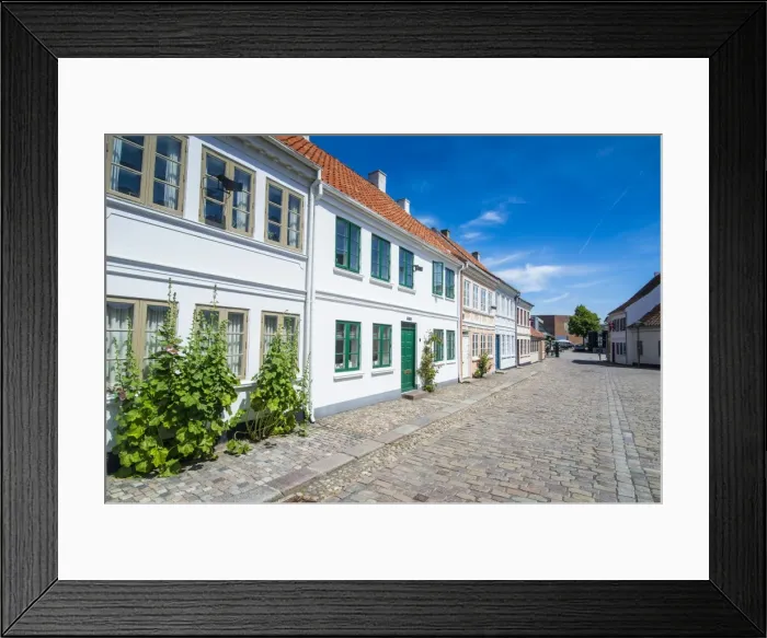 Framed Print : Old precinct of Odense, Funen, Denmark, Scandinavia, Europe Framed Print : Old precinct of Odense, Funen, Denmark, Scandinavia, Europe