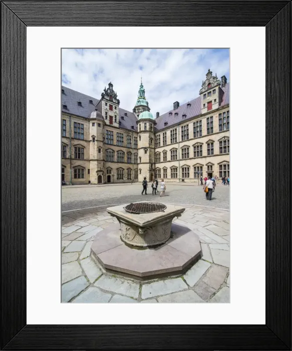 Framed Print : Inner yard in Kronborg Renaissance castle, UNESCO World Heritage Site, Helsingor, Denmark, Scandinavia, Europe Framed Print : Inner yard in Kronborg Renaissance castle, UNESCO World Heritage Site, Helsingor, Denmark, Scandinavia, Europe