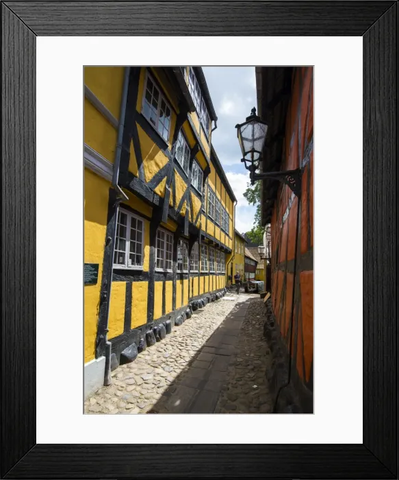 Framed Print : Traditional house in Kolding, Denmark, Scandinavia, Europe Framed Print : Traditional house in Kolding, Denmark, Scandinavia, Europe