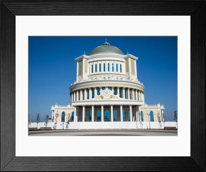 Framed Print : National Opera of Chechnya, Grozny, Chechnya, Caucasus, Russia, Europe Framed Print : National Opera of Chechnya, Grozny, Chechnya, Caucasus, Russia, Europe