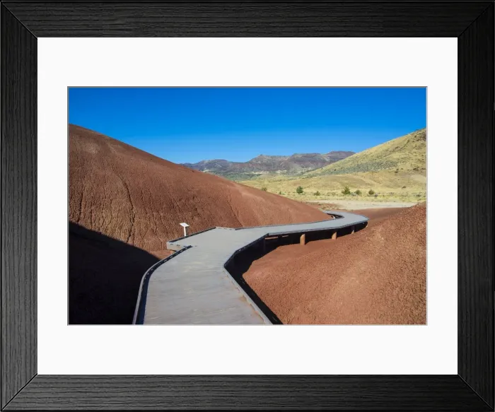 Framed Print : Multicoloured strata hill in the Painted Hills unit in the John Day Fossil Beds National Monument, Oregon, United States of America, North America Framed Print : Multicoloured strata hill in the Painted Hills unit in the John Day Fossil Beds National Monument, Oregon, United States of America, North America