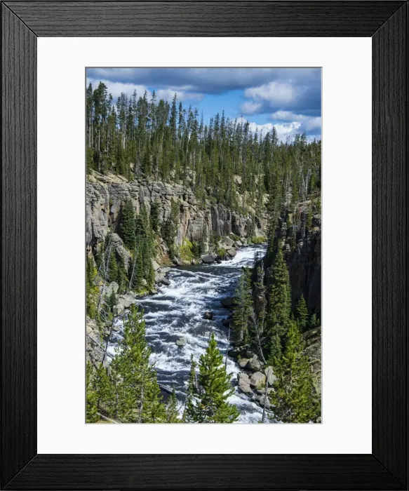Framed Print : View over the Lewis River, Yellowstone National Park, UNESCO World Heritage Site, Wyoming, United States of America, North America Framed Print : View over the Lewis River, Yellowstone National Park, UNESCO World Heritage Site, Wyoming, United States of America, North America