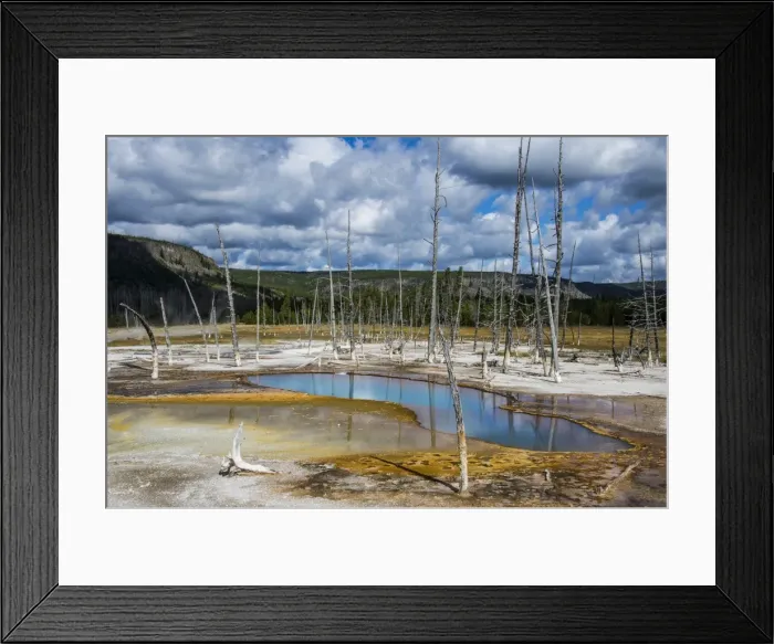 Framed Print : Opalescent pool in the Black Sand Basin, Yellowstone National Park, UNESCO World Heritage Site, Wyoming, United States of America, North America Framed Print : Opalescent pool in the Black Sand Basin, Yellowstone National Park, UNESCO World Heritage Site, Wyoming, United States of America, North America