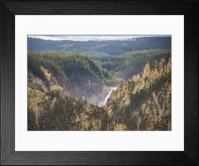 Framed Print : The Lower Falls in the Grand Canyon of Yellowstone, Yellowstone National Park, UNESCO World Heritage Site, Wyoming, United States of America, North America Framed Print : The Lower Falls in the Grand Canyon of Yellowstone, Yellowstone National Park, UNESCO World Heritage Site, Wyoming, United States of America, North America