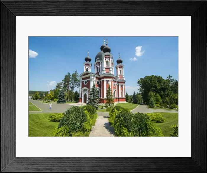 Framed Print : The orthodox monastery of Curchi, Moldova Framed Print : The orthodox monastery of Curchi, Moldova