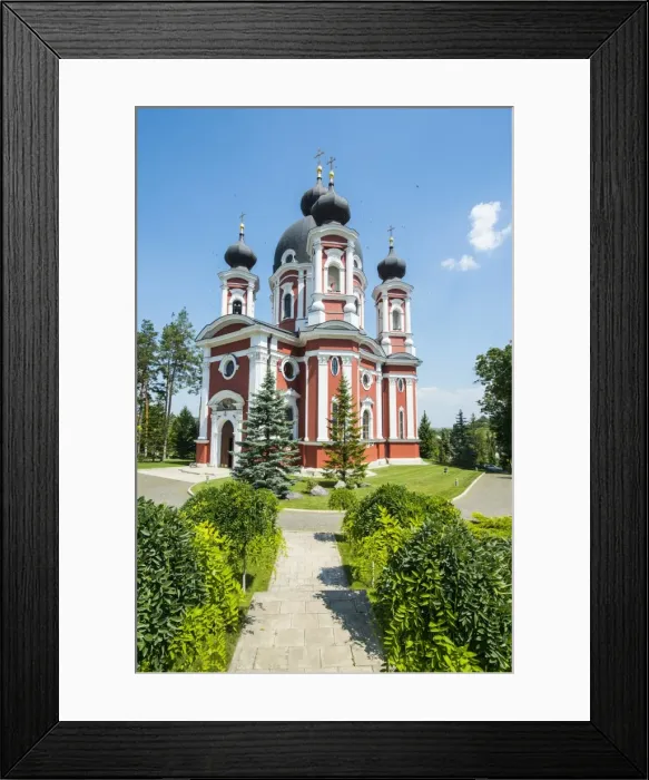 Framed Print : The orthodox monastery of Curchi, Moldova Framed Print : The orthodox monastery of Curchi, Moldova