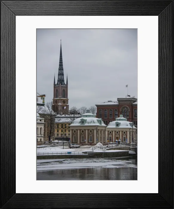Framed Print : the old quarter of Gamla Stan in Stockholm, Sweden Framed Print : the old quarter of Gamla Stan in Stockholm, Sweden