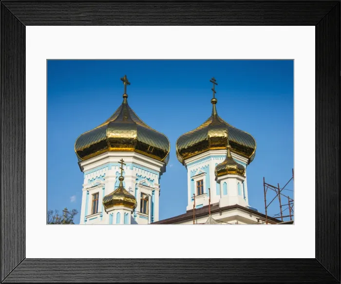 Framed Print : Ciuflea monastery in the center of Chisinau capital of Moldova, Eastern Europe Framed Print : Ciuflea monastery in the center of Chisinau capital of Moldova, Eastern Europe