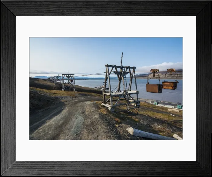 Framed Print : Old coal trolleys in Longyearbyen, Spitsbergen, Svalbard, Arctic, Norway, Scandinavia, Europe Framed Print : Old coal trolleys in Longyearbyen, Spitsbergen, Svalbard, Arctic, Norway, Scandinavia, Europe