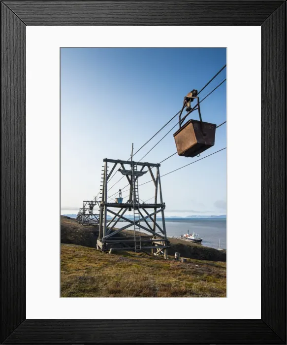 Framed Print : Old coal trolleys in Longyearbyen, Svalbard, Arctic, Norway, Scandinavia, Europe Framed Print : Old coal trolleys in Longyearbyen, Svalbard, Arctic, Norway, Scandinavia, Europe