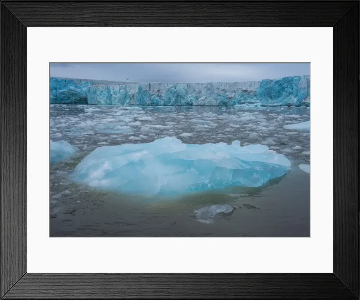 Framed Print : Shining blue glacier ice, Hornsund, Svalbard, Arctic, Norway, Scandinavia, Europe Framed Print : Shining blue glacier ice, Hornsund, Svalbard, Arctic, Norway, Scandinavia, Europe