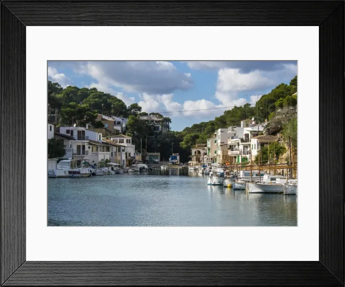 Framed Print : The beautiful little bay of Cala Figuera with little fishing boats, Mallorca, Balearic Islands, Spain, Mediterranean, Europe Framed Print : The beautiful little bay of Cala Figuera with little fishing boats, Mallorca, Balearic Islands, Spain, Mediterranean, Europe