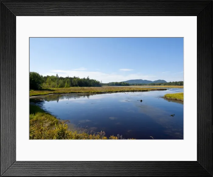 Framed Print : Little creek in the Acadia National Park, Maine, New England, United States of America, North America Framed Print : Little creek in the Acadia National Park, Maine, New England, United States of America, North America