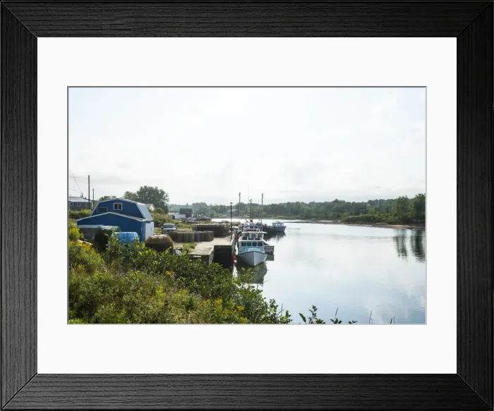 Framed Print : Little boats in the bay of Dingwall, Cape Breton Highlands National Park, Cape Breton Island, Nova Scotia, Canada, North America Framed Print : Little boats in the bay of Dingwall, Cape Breton Highlands National Park, Cape Breton Island, Nova Scotia, Canada, North America