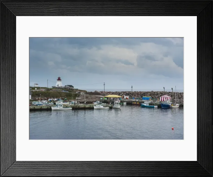 Framed Print : The small village of Neils Harbour, Cape Breton Highlands National Park, Cape Breton Island, Nova Scotia, Canada, North America Framed Print : The small village of Neils Harbour, Cape Breton Highlands National Park, Cape Breton Island, Nova Scotia, Canada, North America