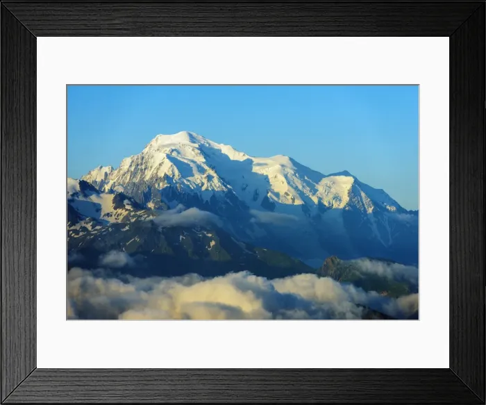 Framed Print : View to Mont Blanc in France, Martigny, Valais, Swiss Alps, Switzerland, Europe Framed Print : View to Mont Blanc in France, Martigny, Valais, Swiss Alps, Switzerland, Europe