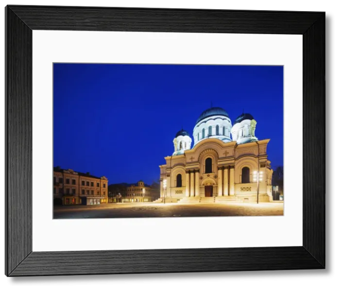 Framed Print : St. Michael the Archangels Roman Catholic church, Neo-Byzantine style, Kaunas, Lithuania, Europe Framed Print : St. Michael the Archangels Roman Catholic church, Neo-Byzantine style, Kaunas, Lithuania, Europe