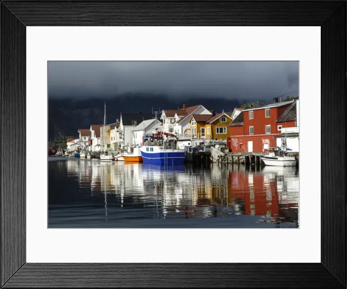 Framed Print : Henningsvaer village, Lofoten Islands, Arctic, Norway, Scandinavia, Europe Framed Print : Henningsvaer village, Lofoten Islands, Arctic, Norway, Scandinavia, Europe