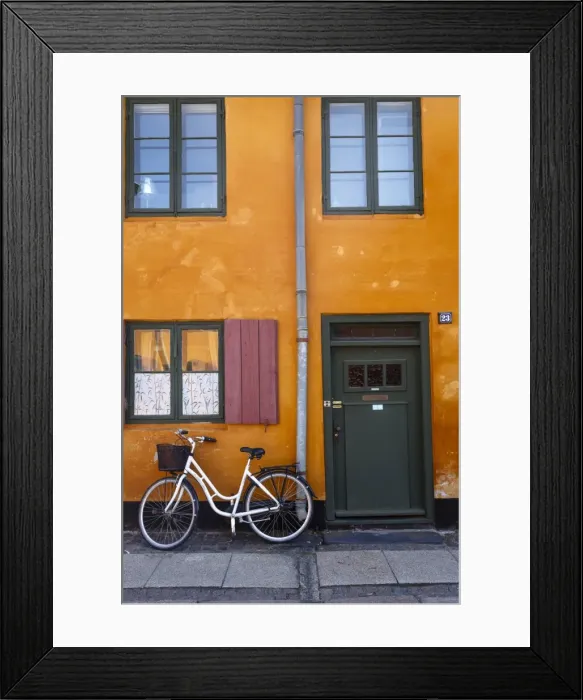 Framed Print : Nyboder district with old houses from the 17th century, Copenhagen, Denmark, Scandinavia, Europe Framed Print : Nyboder district with old houses from the 17th century, Copenhagen, Denmark, Scandinavia, Europe