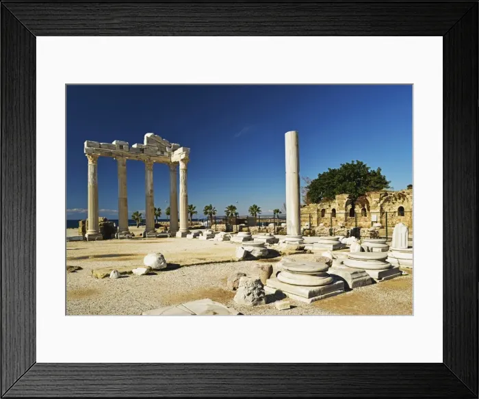 Framed Print : Temple of Apollo, Side, Antalya Province, Anatolia, Turkey, Asia Minor, Eurasia Framed Print : Temple of Apollo, Side, Antalya Province, Anatolia, Turkey, Asia Minor, Eurasia