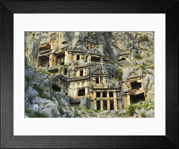 Framed Print : Myra rock tombs, Demre, Antalya Province, Anatolia, Turkey, Asia Minor, Eurasia Framed Print : Myra rock tombs, Demre, Antalya Province, Anatolia, Turkey, Asia Minor, Eurasia