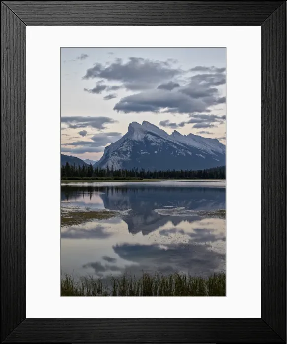 Framed Print : Mount Rundle and Vermilion Lakes, Banff National Park, UNESCO World Heritage Site, Alberta, Canada, North America Framed Print : Mount Rundle and Vermilion Lakes, Banff National Park, UNESCO World Heritage Site, Alberta, Canada, North America