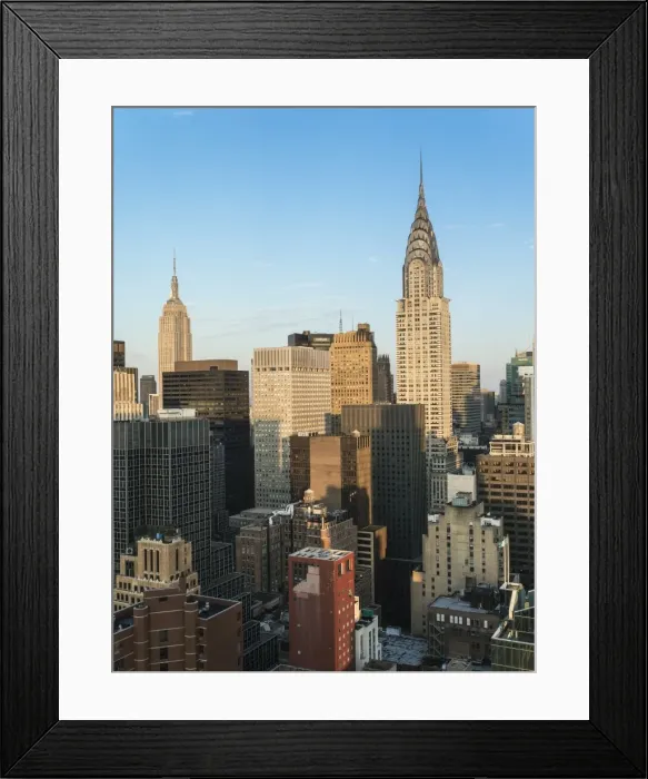 Framed Print : Manhattan skyscrapers including the Empire State Building and Chrysler Building, Manhattan, New York City, New York, United States of America, North America Framed Print : Manhattan skyscrapers including the Empire State Building and Chrysler Building, Manhattan, New York City, New York, United States of America, North America