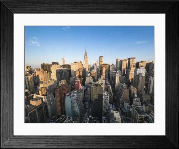 Framed Print : Manhattan skyscrapers including the Empire State Building and Chrysler Building, Manhattan, New York City, New York, United States of America, North America Framed Print : Manhattan skyscrapers including the Empire State Building and Chrysler Building, Manhattan, New York City, New York, United States of America, North America