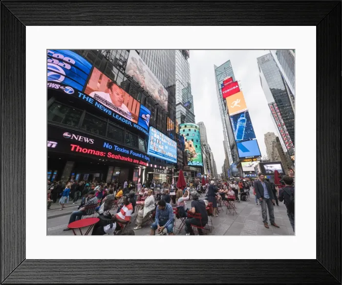 Framed Print : Times Square, Theatre District, Midtown, Manhattan, New York City, New York, United States of America, North America Framed Print : Times Square, Theatre District, Midtown, Manhattan, New York City, New York, United States of America, North America
