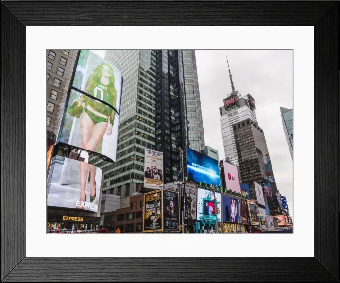 Framed Print : Times Square, Theatre District, Midtown, Manhattan, New York City, New York, United States of America, North America Framed Print : Times Square, Theatre District, Midtown, Manhattan, New York City, New York, United States of America, North America
