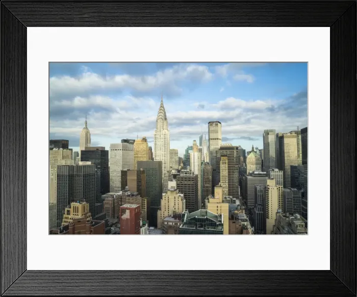 Framed Print : Manhattan skyscrapers including the Empire State Building and Chrysler Building, Manhattan, New York City, New York, United States of America, North America Framed Print : Manhattan skyscrapers including the Empire State Building and Chrysler Building, Manhattan, New York City, New York, United States of America, North America