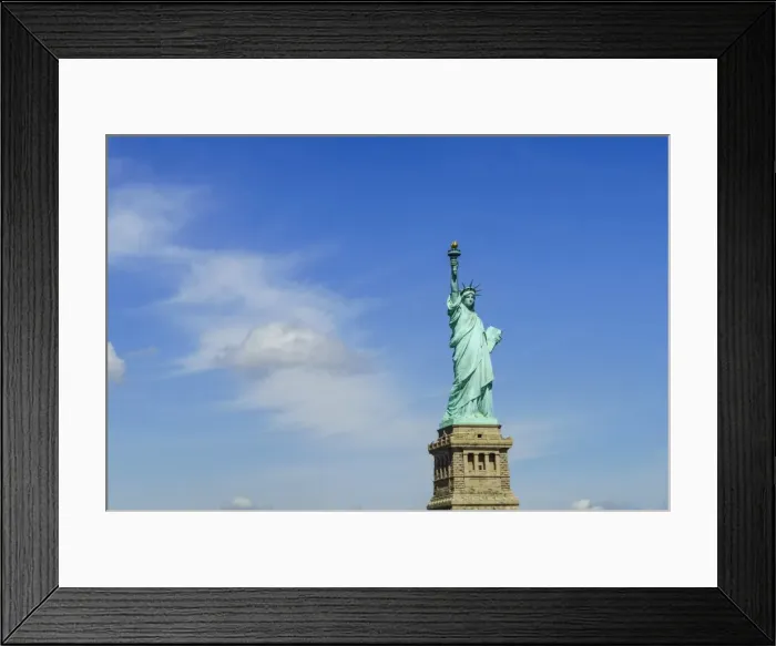 Framed Print : Statue of Liberty, New York City, New York, United States of America, North America Framed Print : Statue of Liberty, New York City, New York, United States of America, North America
