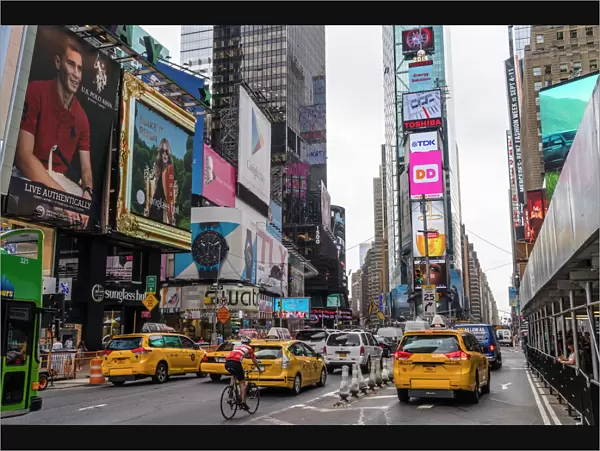 Times Square, Theatre District, Midtown, Manhattan, New York City, New York, United States of America, North America